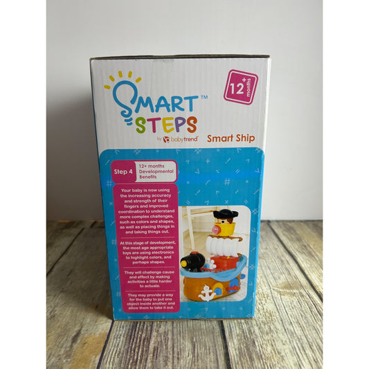 Smart Steps Smart Ship Toy Baby Trend 12+ Months Cognitive Development