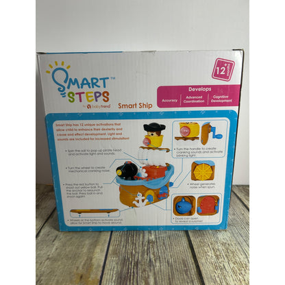 Smart Steps Smart Ship Toy Baby Trend 12+ Months Cognitive Development