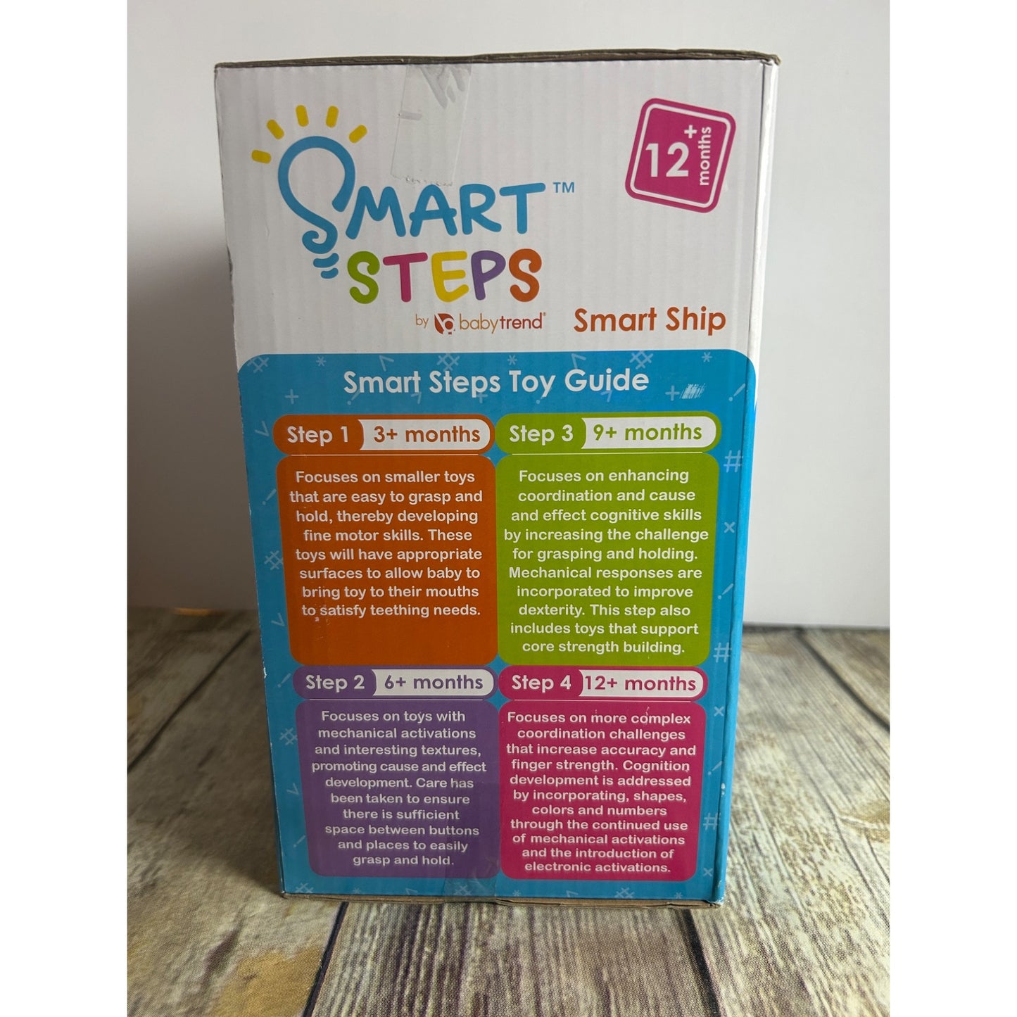 Smart Steps Smart Ship Toy Baby Trend 12+ Months Cognitive Development