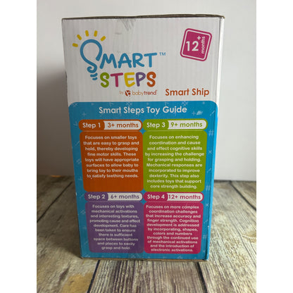 Smart Steps Smart Ship Toy Baby Trend 12+ Months Cognitive Development