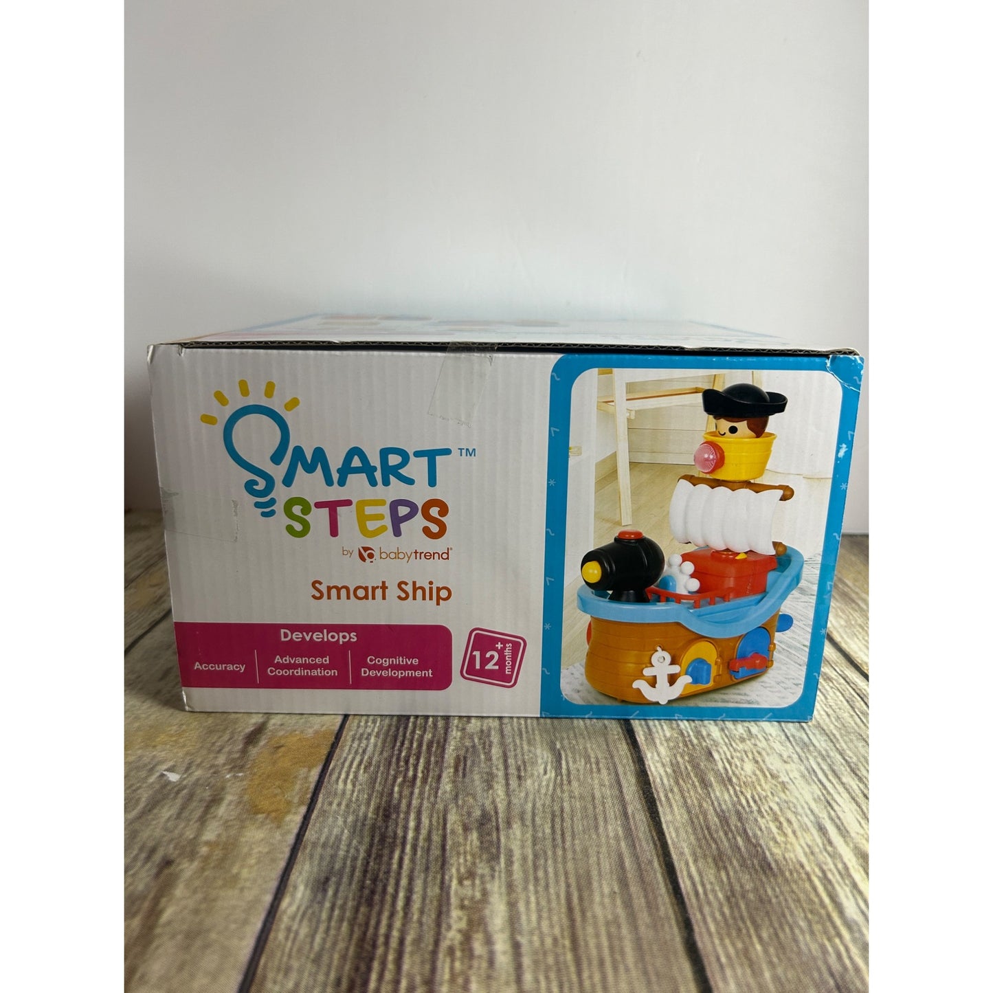 Smart Steps Smart Ship Toy Baby Trend 12+ Months Cognitive Development