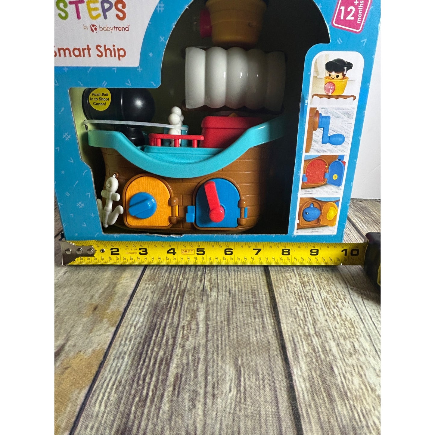 Smart Steps Smart Ship Toy Baby Trend 12+ Months Cognitive Development