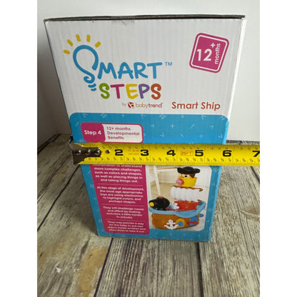 Smart Steps Smart Ship Toy Baby Trend 12+ Months Cognitive Development