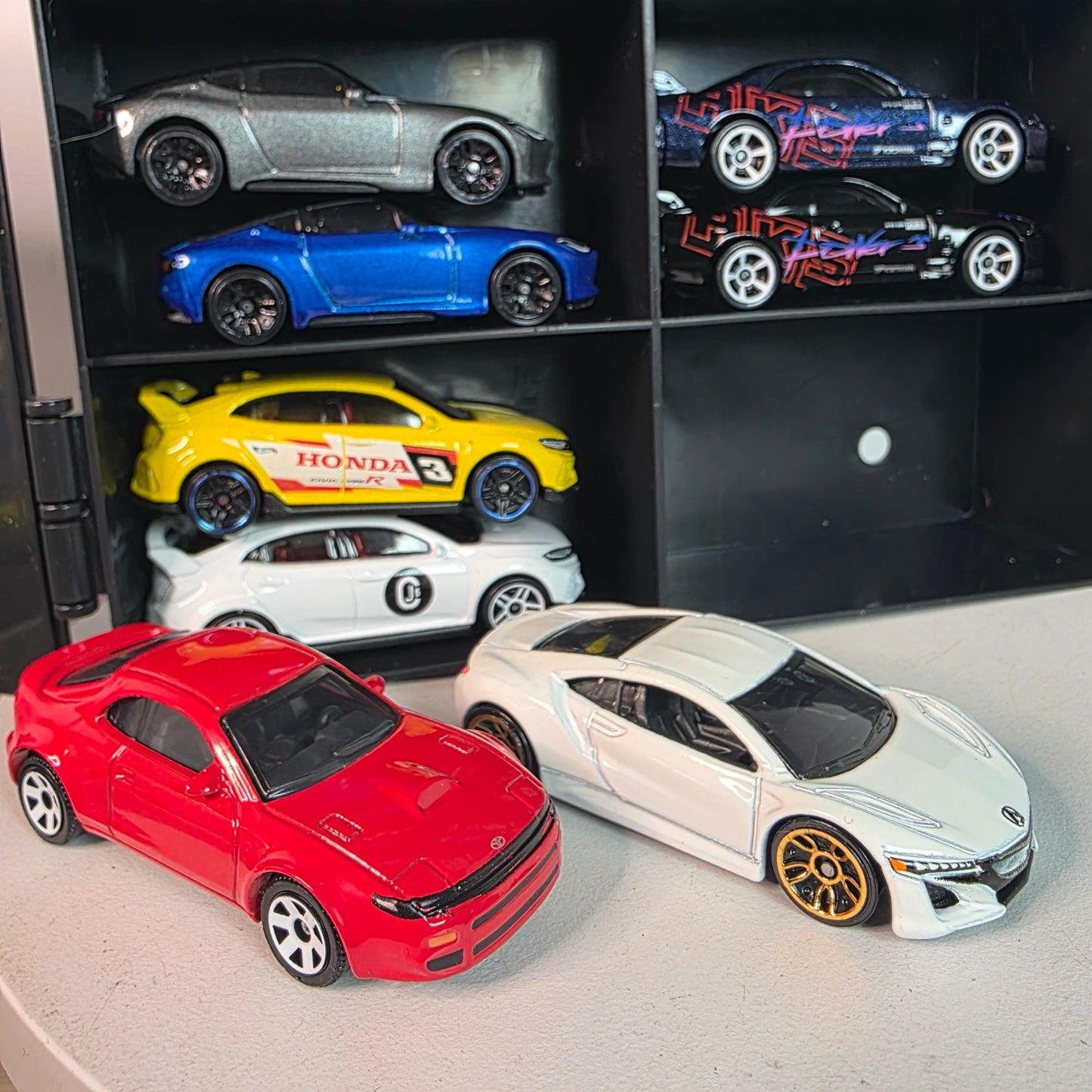 Custom JDM Hot Wheels/Matchbox 12-Pack Display Case