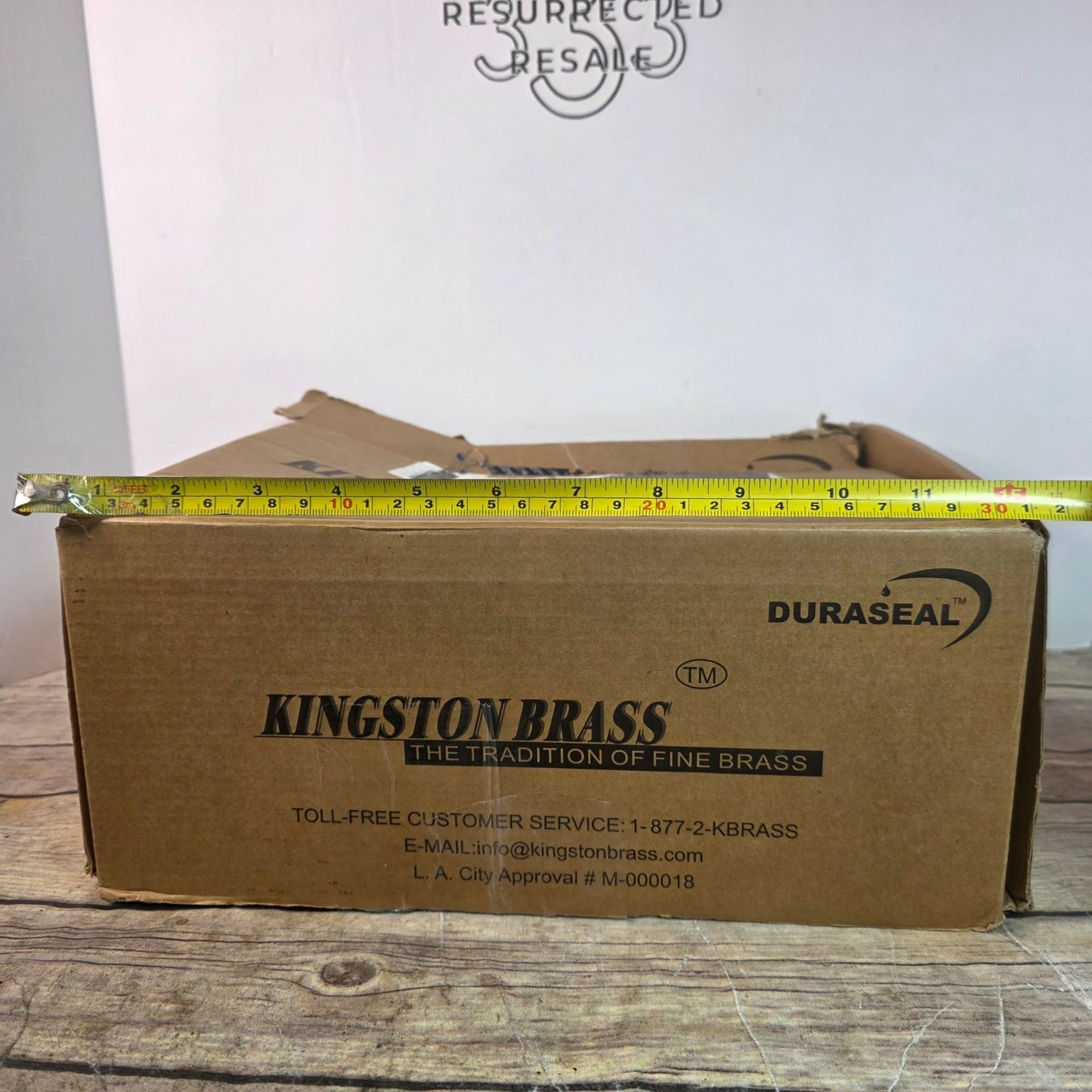 Kingston Brass KB282 Americana Roman Tub Filler Polished Brass New Open Box