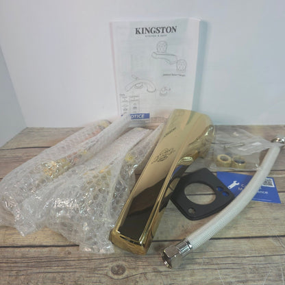 Kingston Brass KB282 Americana Roman Tub Filler Polished Brass New Open Box