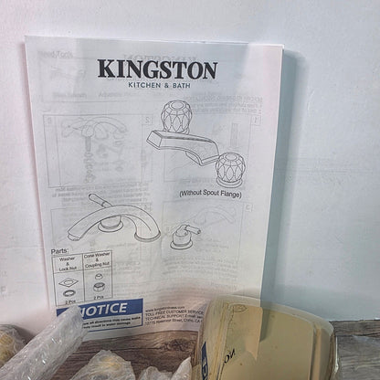 Kingston Brass KB282 Americana Roman Tub Filler Polished Brass New Open Box