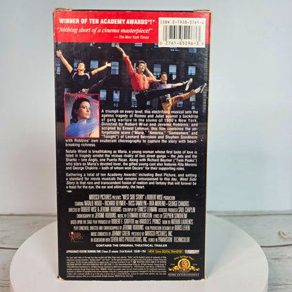 Vintage VHS Lot: Casablanca Special Edition West Side Story Trail Of The Pink Panther Classic Movies Collectible Tapes