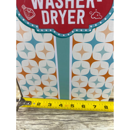 Little Tikes Retro 50s Inspired Washer Dryer Playset With 7 Accessories & Realistic Sounds