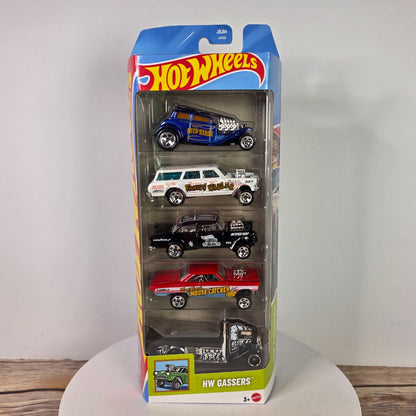 Hot Wheels HW Gassers 5-Pack Die-Cast Car Set
