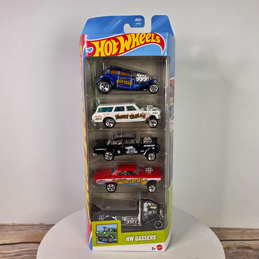 Hot Wheels HW Gassers 5-Pack Die-Cast Car Set
