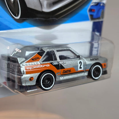 Hot Wheels Treasure Hunt 84 Audi Sport Quattro Wild Widebody 246/250 Die-Cast Car