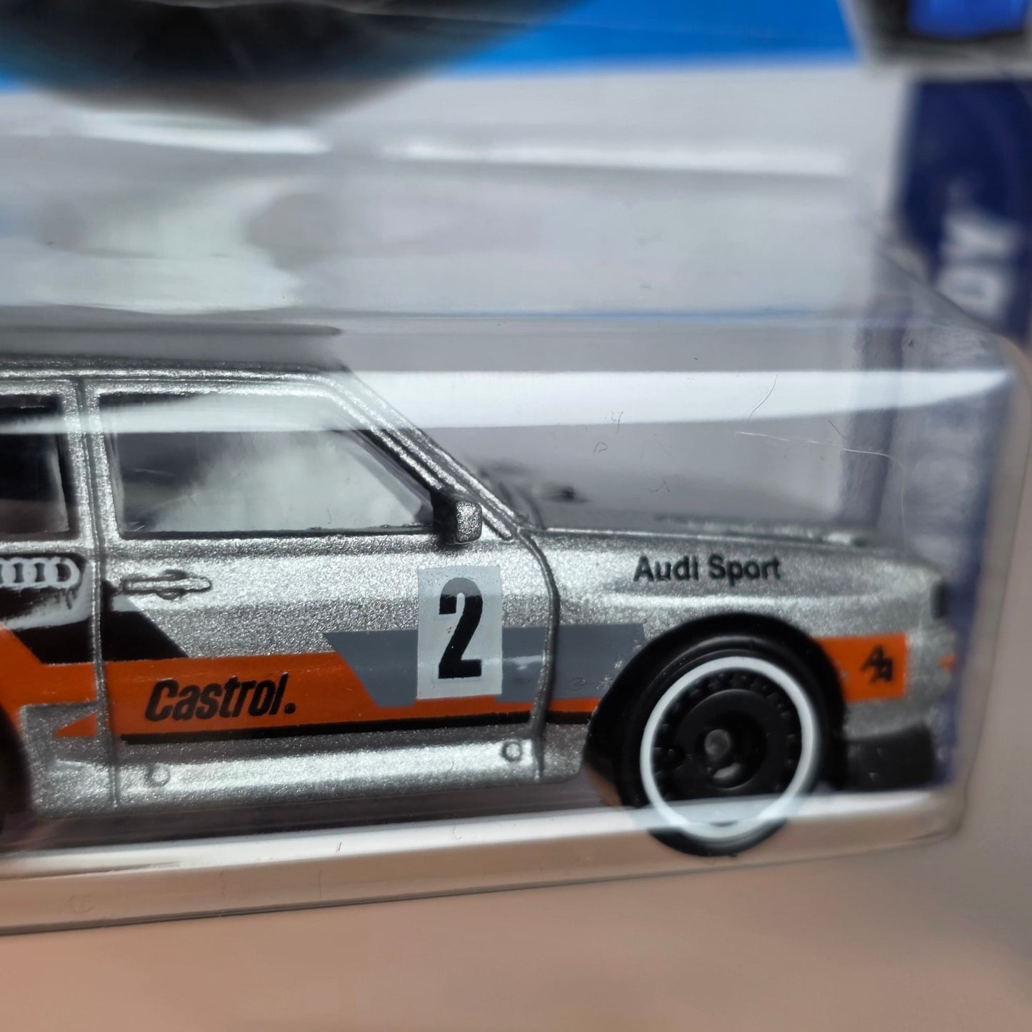 Hot Wheels Treasure Hunt 84 Audi Sport Quattro Wild Widebody 246/250 Die-Cast Car