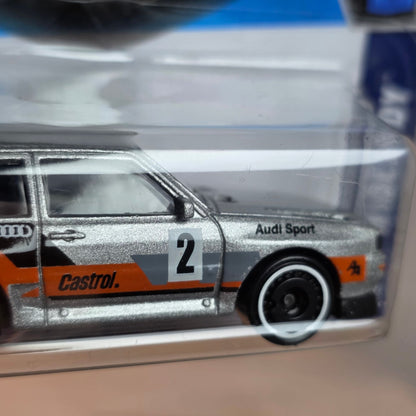 Hot Wheels Treasure Hunt 84 Audi Sport Quattro Wild Widebody 246/250 Die-Cast Car