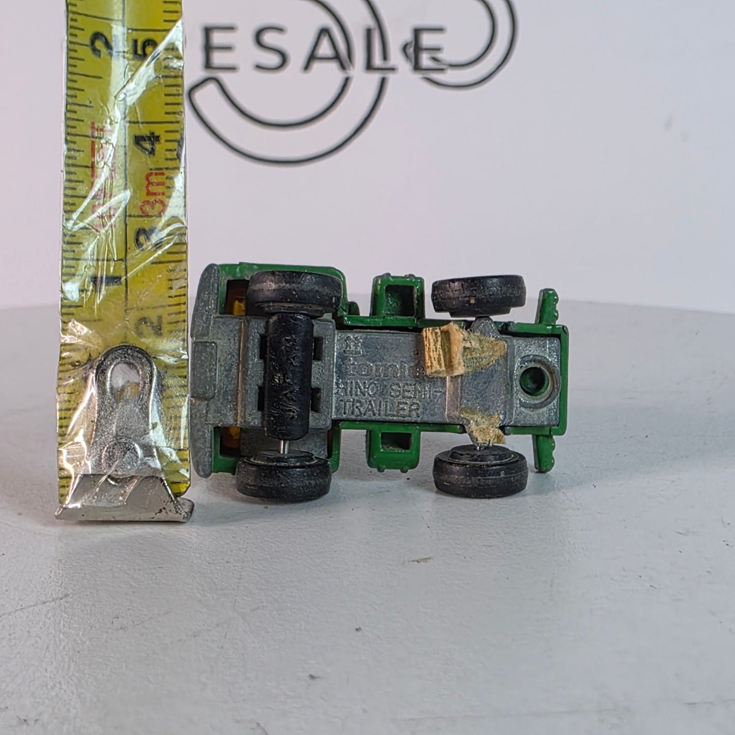 Tomica Tomy Pocket Cars Green Hino Semi Trailer Truck Cab Diecast Loose