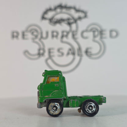 Tomica Tomy Pocket Cars Green Hino Semi Trailer Truck Cab Diecast Loose