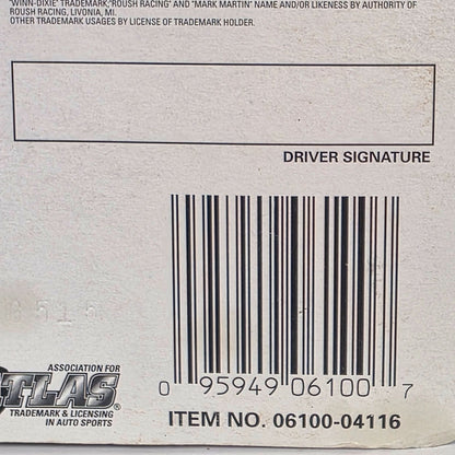 Bobby Hamilton Racing Champions 50th Anniversary Diecast Car With Opening Hood & Real Rubber Tires