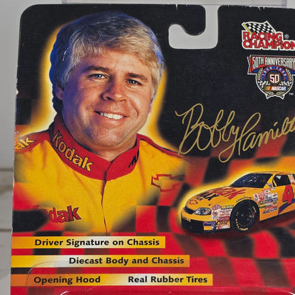 Bobby Hamilton Racing Champions 50th Anniversary Diecast Car With Opening Hood & Real Rubber Tires
