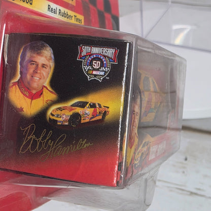 Bobby Hamilton Racing Champions 50th Anniversary Diecast Car With Opening Hood & Real Rubber Tires