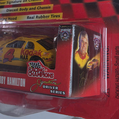 Bobby Hamilton Racing Champions 50th Anniversary Diecast Car With Opening Hood & Real Rubber Tires