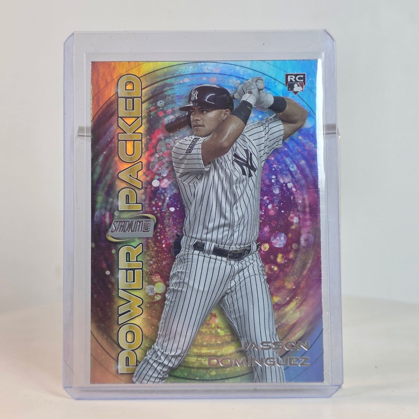 2023 Topps Stadium Club Chrome Jasson Dominguez Power Packed Rookie Card RC NY Yankees PP-25