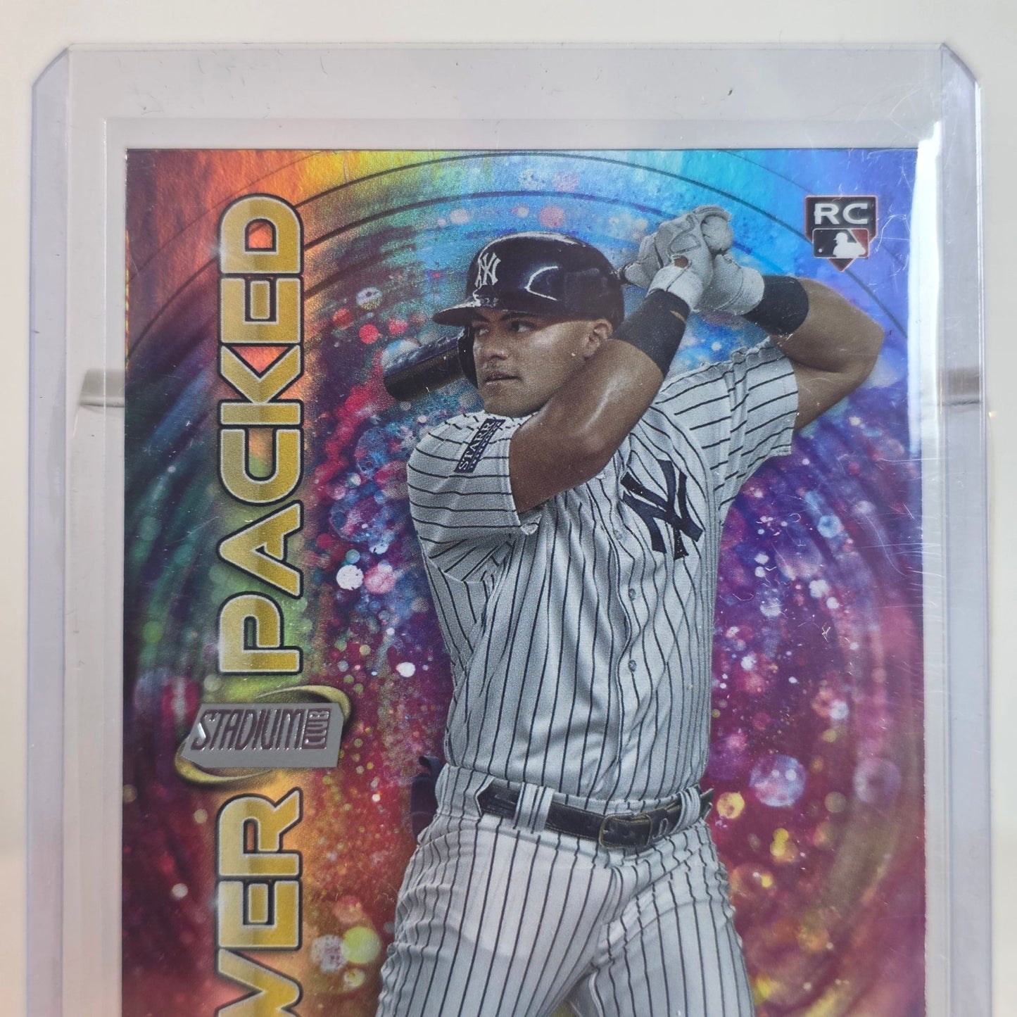 2023 Topps Stadium Club Chrome Jasson Dominguez Power Packed Rookie Card RC NY Yankees PP-25
