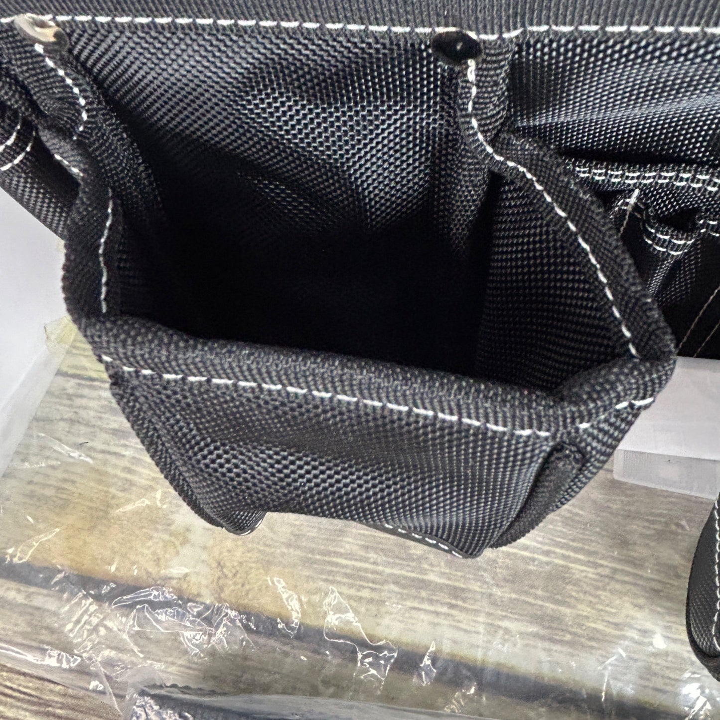 NEW AUPOFIT 7-PIECE PROFESSIONAL TOOL BELT SET WITH SUSPENDERS & 32 POCKETS - BLACK HEAVY DUTY CONSTRUCTION POUCH