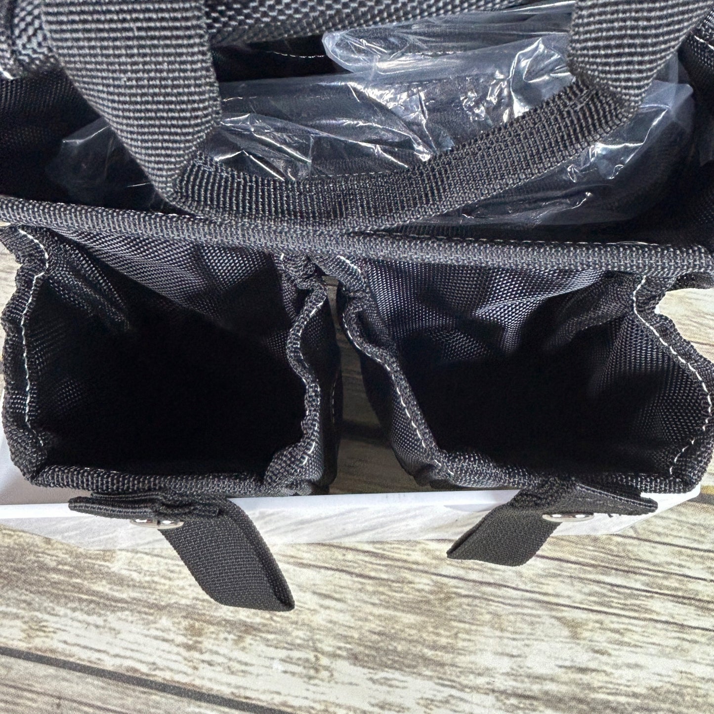 NEW AUPOFIT 7-PIECE PROFESSIONAL TOOL BELT SET WITH SUSPENDERS & 32 POCKETS - BLACK HEAVY DUTY CONSTRUCTION POUCH