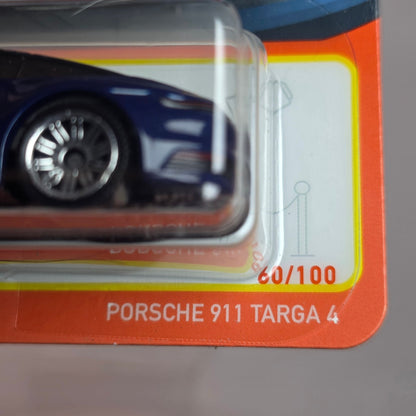 Matchbox 2022 Porsche 911 Targa 4 Blue Die-Cast Car