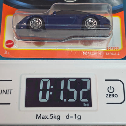 Matchbox 2022 Porsche 911 Targa 4 Blue Die-Cast Car