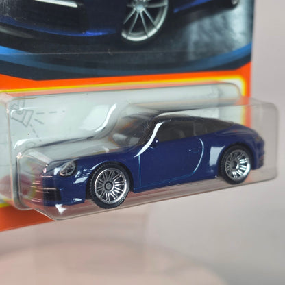 Matchbox 2022 Porsche 911 Targa 4 Blue Die-Cast Car