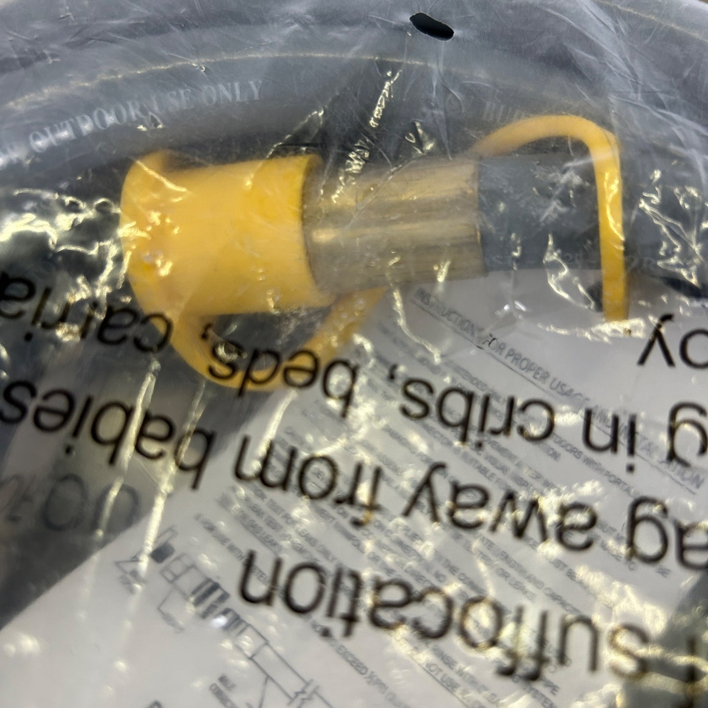 Burntouch 1/2" ID Natural Gas Hose 10FT Low Pressure LPG For Weber Char-Broil