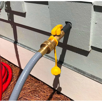 Burntouch 1/2" ID Natural Gas Hose 10FT Low Pressure LPG For Weber Char-Broil