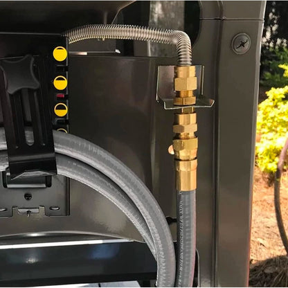 Burntouch 1/2" ID Natural Gas Hose 10FT Low Pressure LPG For Weber Char-Broil