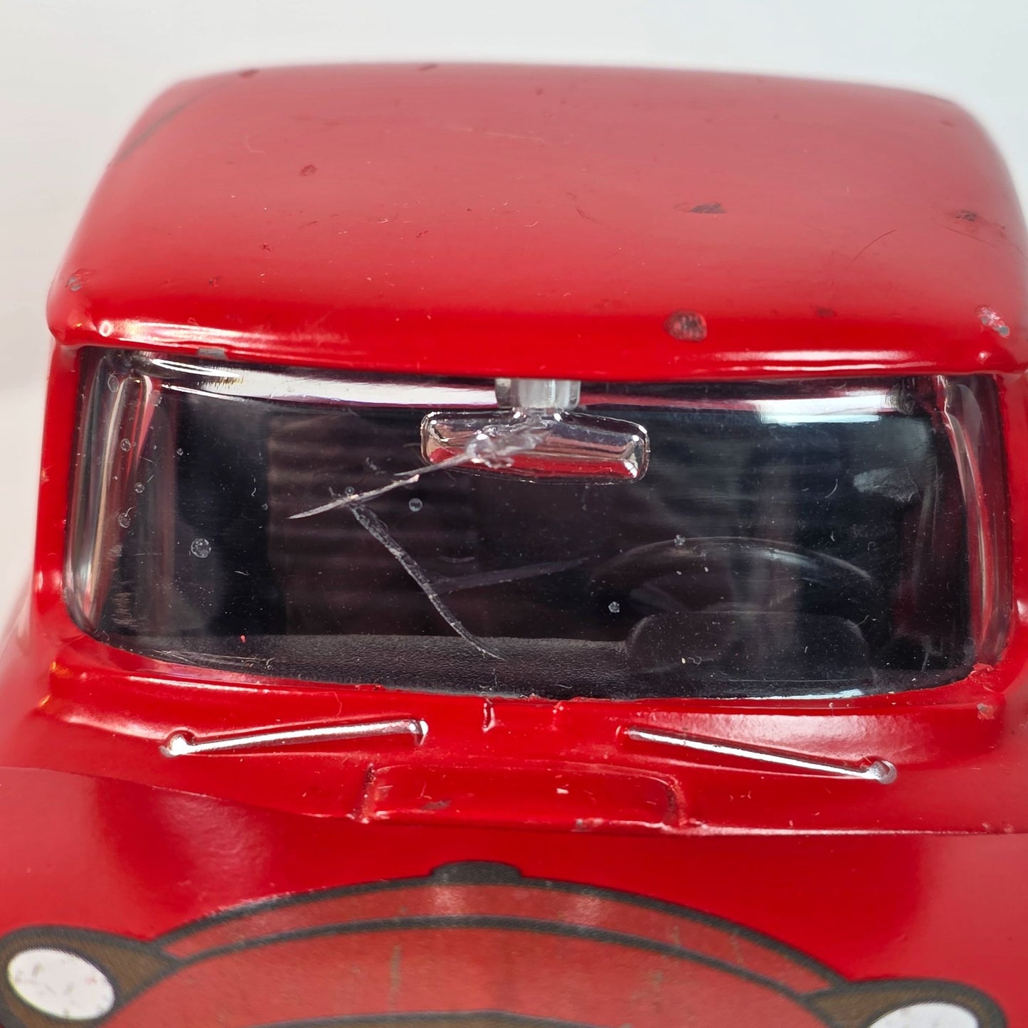 Buc-ees Red Diecast Toy Truck Vintage Style Pickup With Graphics