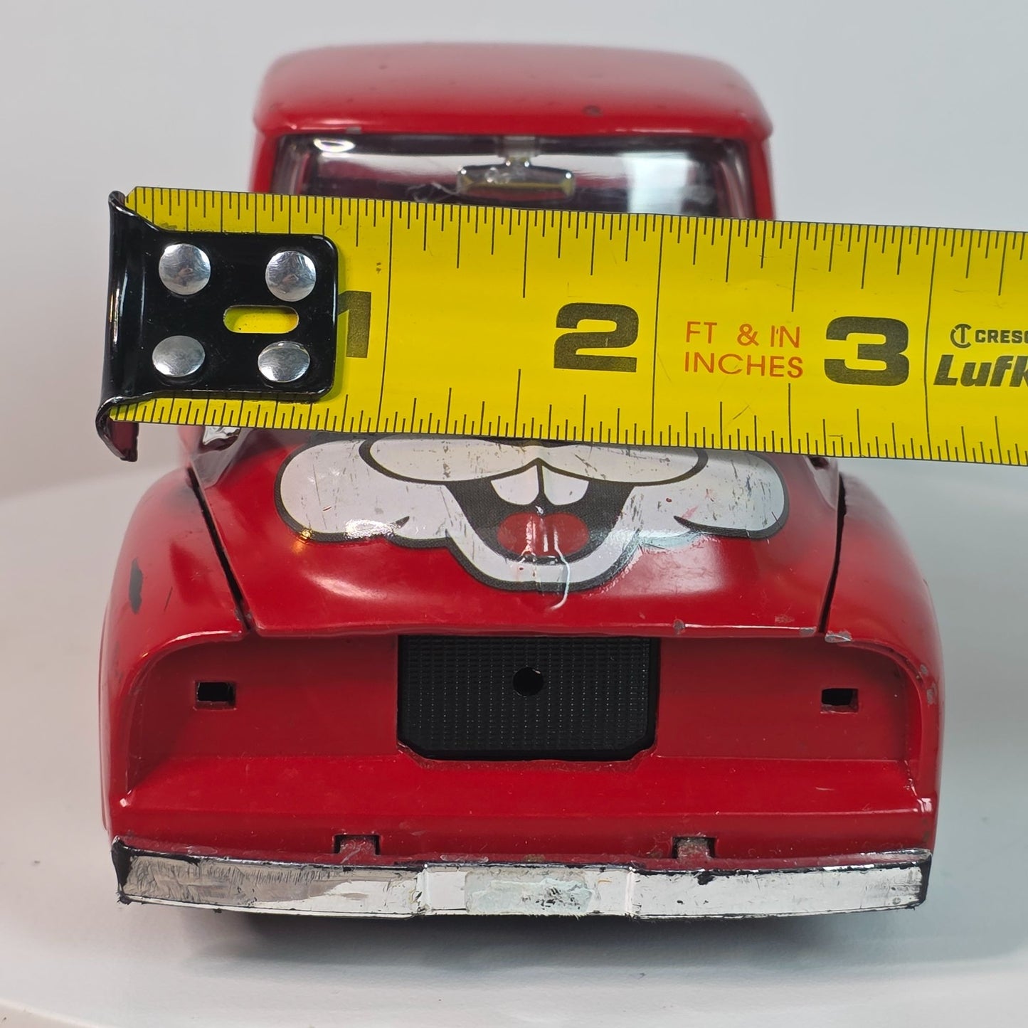 Buc-ees Red Diecast Toy Truck Vintage Style Pickup With Graphics
