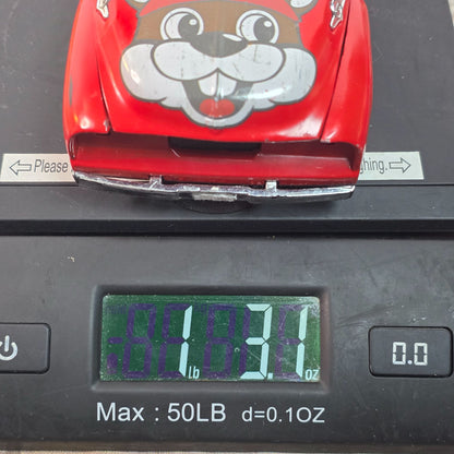 Buc-ees Red Diecast Toy Truck Vintage Style Pickup With Graphics