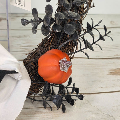 Targets Bullseye Playground Halloween 2024 Ghost Wreath With Boo Banner 9-Inch Window Hanging Decor