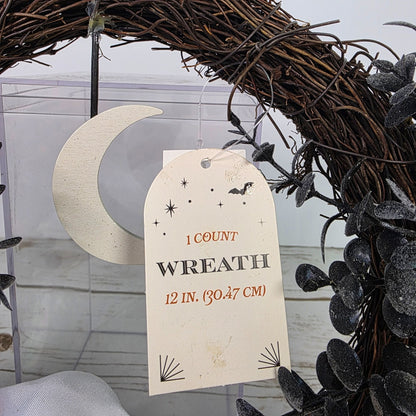 Targets Bullseye Playground Halloween 2024 Ghost Wreath With Boo Banner 9-Inch Window Hanging Decor