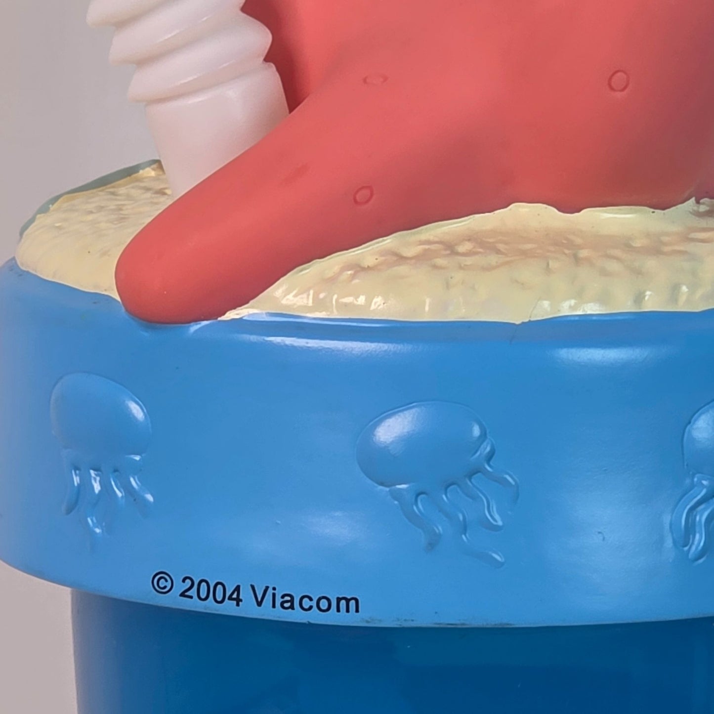 2004 SpongeBob SquarePants Krabby Patties Tumbler With Straw