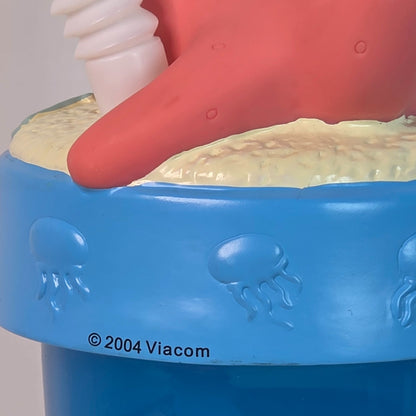 2004 SpongeBob SquarePants Krabby Patties Tumbler With Straw