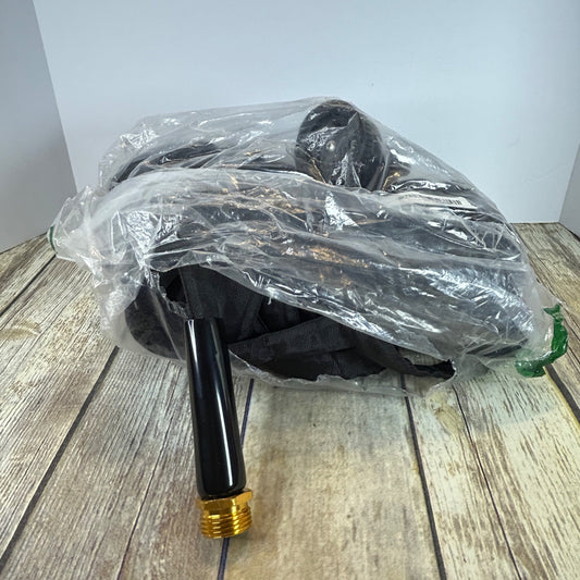 2025 Upgraded 50FT Non-Expanding Garden Hose With Spray Nozzle & Brass Fittings