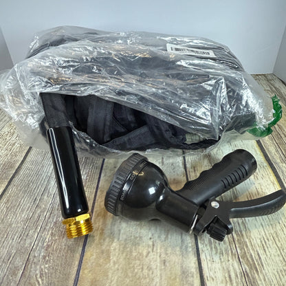 2025 Upgraded 50FT Non-Expanding Garden Hose With Spray Nozzle & Brass Fittings