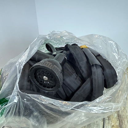 2025 Upgraded 50FT Non-Expanding Garden Hose With Spray Nozzle & Brass Fittings