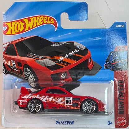 Hot Wheels 24/Seven Nightspeed International Short Card