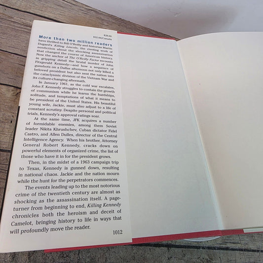 Killing Kennedy 1st Edition 1st Printing O'Reilly Hardcover JFK History