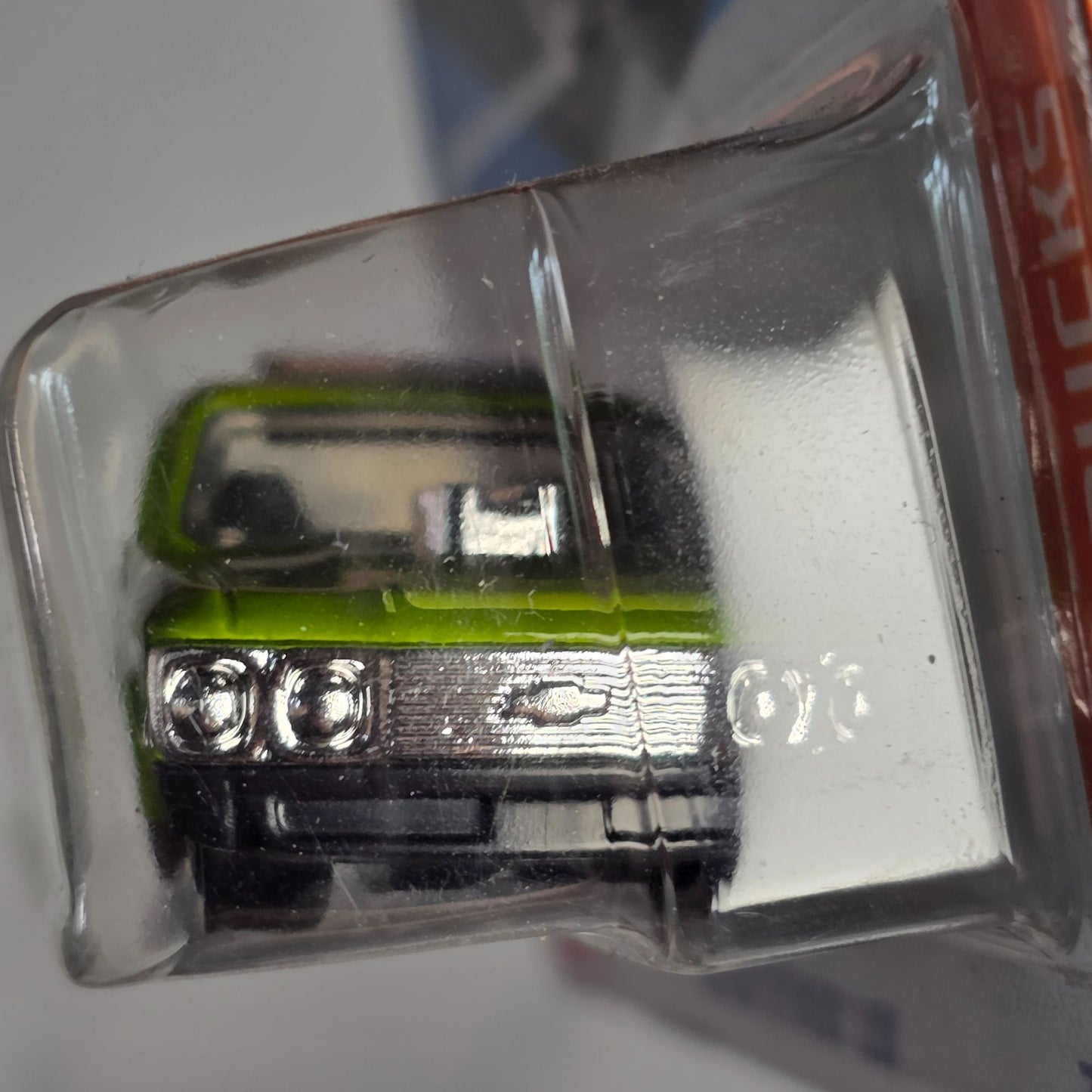 Custom 72 Chevy Luv Metallic Green Lowrider Hot Wheels Collectible Die-Cast Vintage Truck Miniature