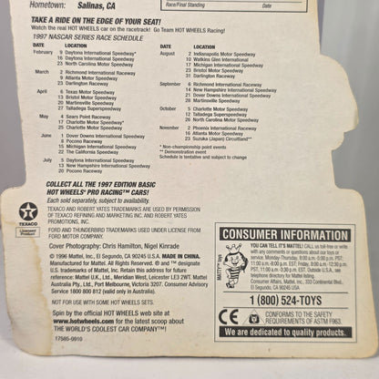 Hot Wheels 1997 Edition Pro Racing Ernie Irvan #28 Die-Cast Car