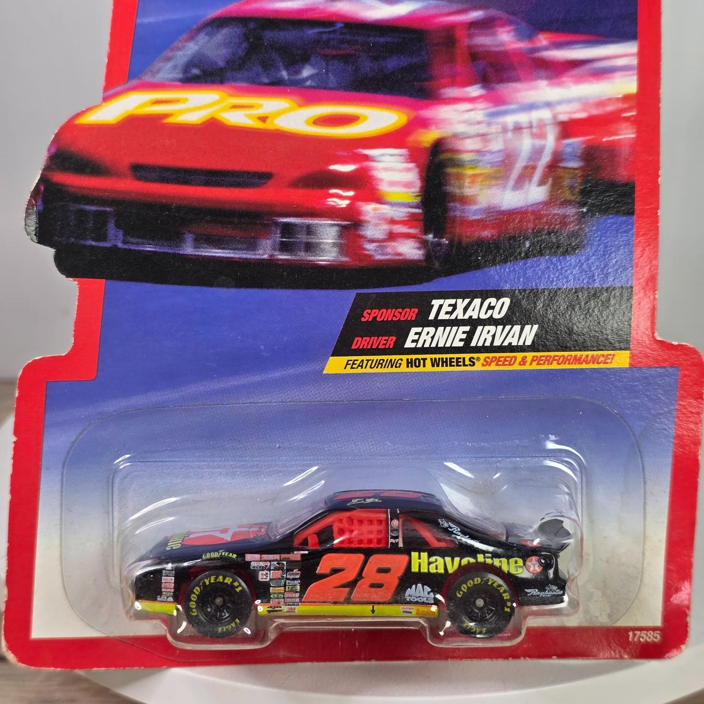 Hot Wheels 1997 Edition Pro Racing Ernie Irvan #28 Die-Cast Car