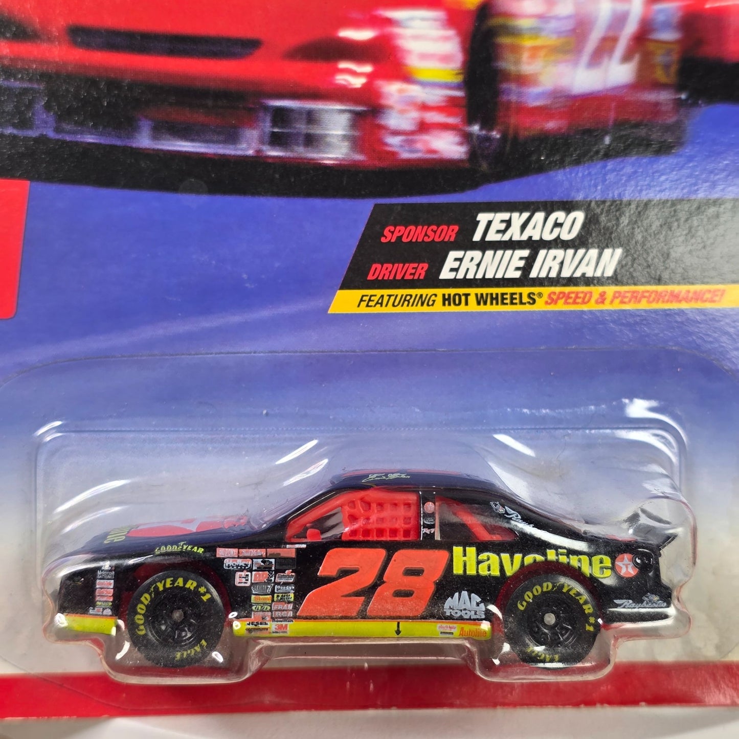 Hot Wheels 1997 Edition Pro Racing Ernie Irvan #28 Die-Cast Car